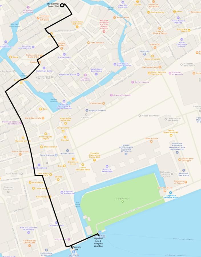 דירות ונציה Al Pozzo Dei Scoacamini, 100 M From San Marco, Ground Floor מראה חיצוני תמונה